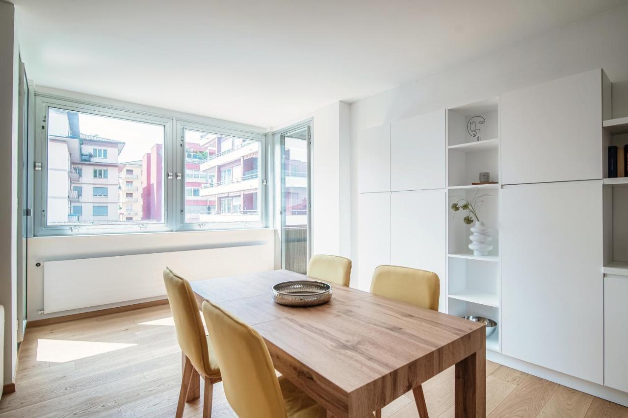 Palace Apartment By Quokka 360 - 2 Minutes From Lugano Lido エクステリア 写真